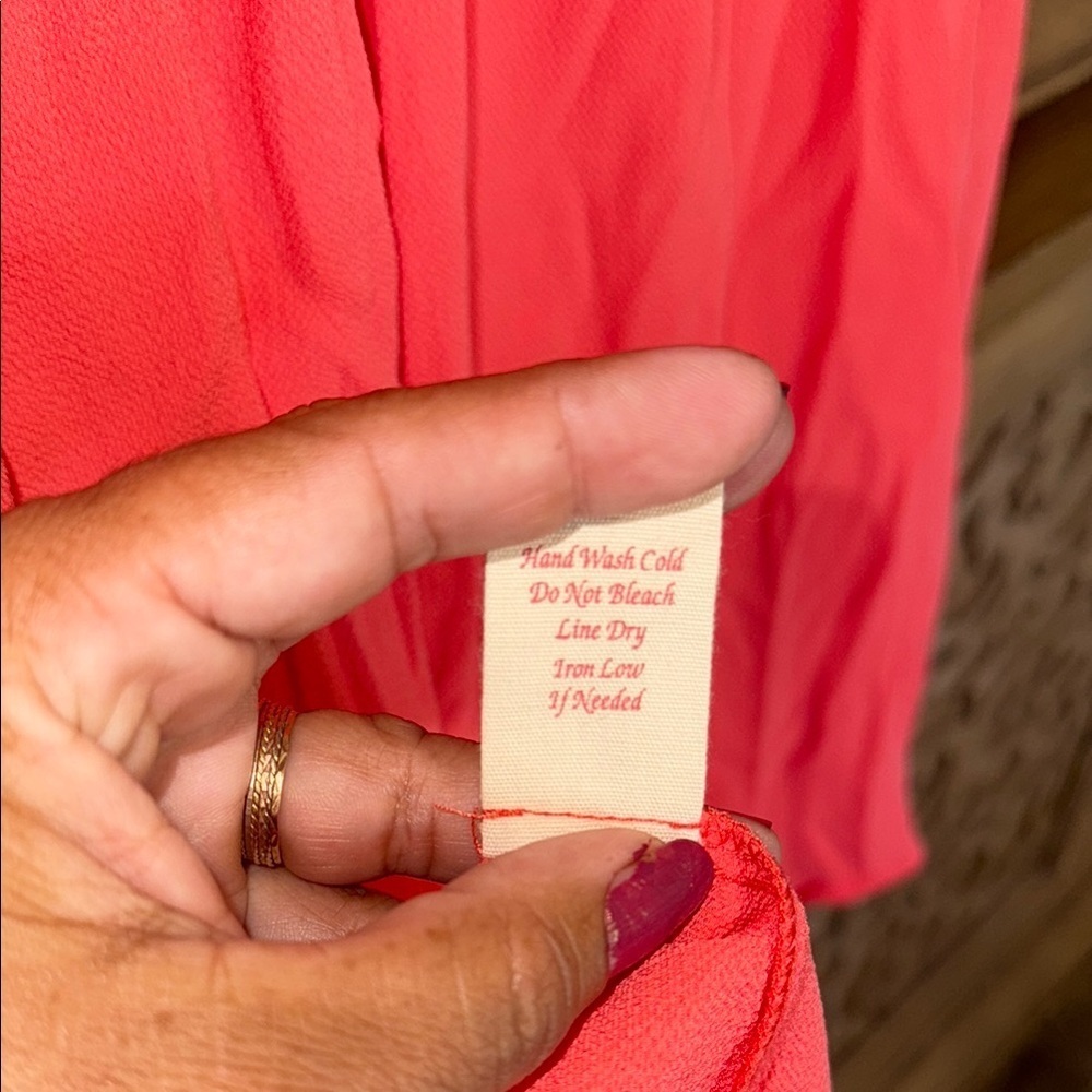 Women's Top - Coral - Picture 5 of 5